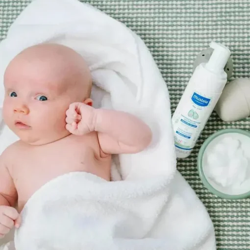 Mustela - Shampoo Espuma Bebê para Recém-Nascidos, 5Oz