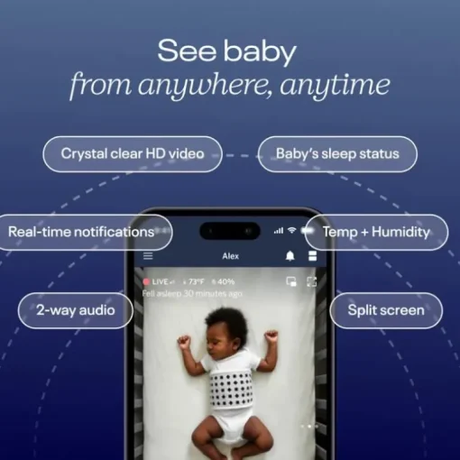 Nanit - Monitor de bebê Pro Smart e suporte de chão