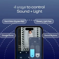 Nanit - Sound and Light Smart Baby Night Light and Sound Machine