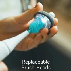 Nanobebe - Limpador de mamadeira E-Brush, escova elétrica para limpeza de mamadeiras