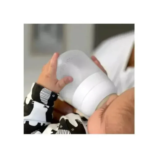 Nanobebe - mamadeira de silicone flexível rosa 3 unidades, 9 onças