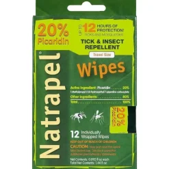 Natrapel - Tick & Insect Repellent Wipes