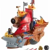 Navio pirata Fisher-Price Imaginext Shark Bite, multicolorido