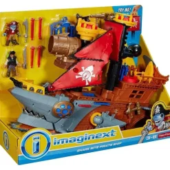 Navio pirata Fisher-Price Imaginext Shark Bite, multicolorido