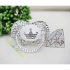 Neonilla Crystal - chupeta com chupeta Swarovski Elite Crown Clear Bling