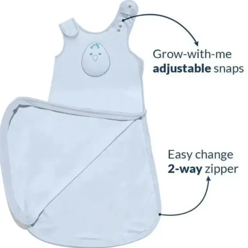 Nested Bean - Zen Sack Classic Sólido, Pó Azul