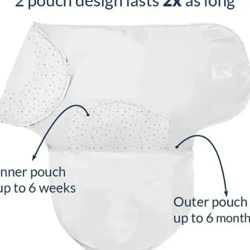 Nested Bean - Zen Swaddle Clássico Cinza Stardust