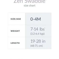 Nested Bean - Zen Swaddle Classic, O Me O My