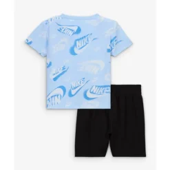 Nike Baby - Boy On The Move Printed Tee And French Terry Shorts Set