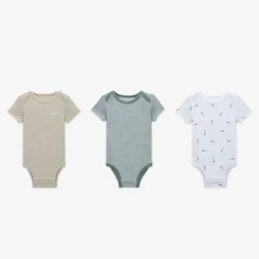 Nike Baby - 3Pk Unisex Bodysuit Newborn Baby