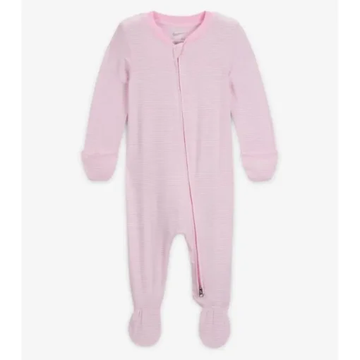 Nike Baby - Striped Footed Coverall