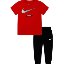 Nike Baby - Swoosh GFX Short Sleeve Pants Set