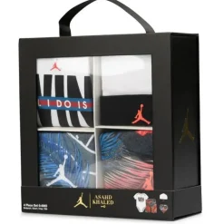 Nike Jordan - 4 peças body/short/babador/chapéu, branco