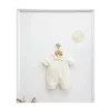 Nipperland - Macacão de Bebê Luxo Tricotado Creme