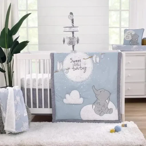 Nojo - Conjunto de cama Disney Dumbo Sweet Little Baby