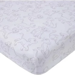 Nojo - Disney Lion King - Lençol de berço com ajuste Wild About You