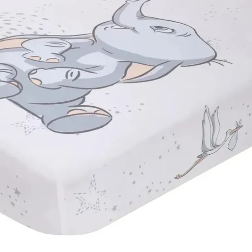 Nojo - Lençol de berço Disney Dumbo Sweet Little Baby