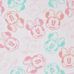 Nojo - Minnie 3 Pk Printed Muslin Swaddles