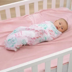 Nojo - Minnie 3 Pk Printed Muslin Swaddles