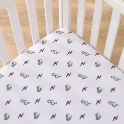 Nojo - Warner Brothers Harry Potter Lighting Bolt Crib Sheet
