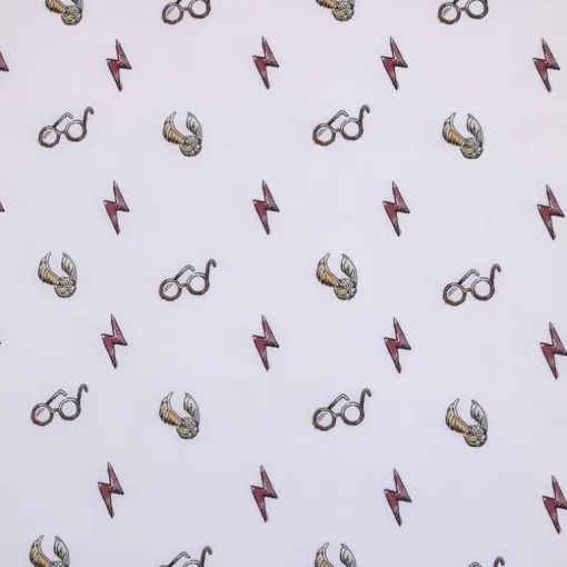 Nojo - Warner Brothers Harry Potter Lighting Bolt Crib Sheet