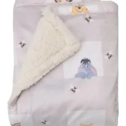 Nojo - Winnie The Pooh Hugs & Honeycombs Baby Blanket