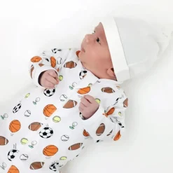 Noomie - Baby All Sports Zipper Footie