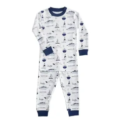 Noomie - Baby Boy Yachts Long Sleeve Pajama Set