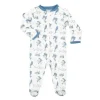 Noomie - Baby Boy Zipper Foote Surfing Sharks