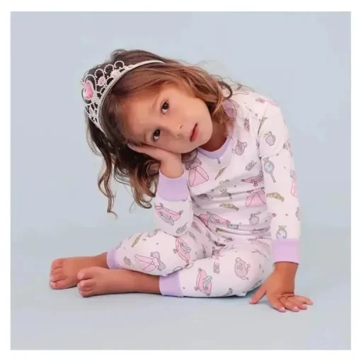 Noomie - Baby Girl 2Pk Pj Princess