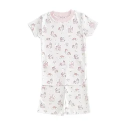Noomie - Baby Girl Unicorn World Short Sleeve Pajama Set