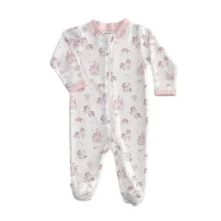 Noomie - Baby Unicorn World Zipper Footie