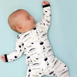 Noomie - Baby Yachts Zipper Footie