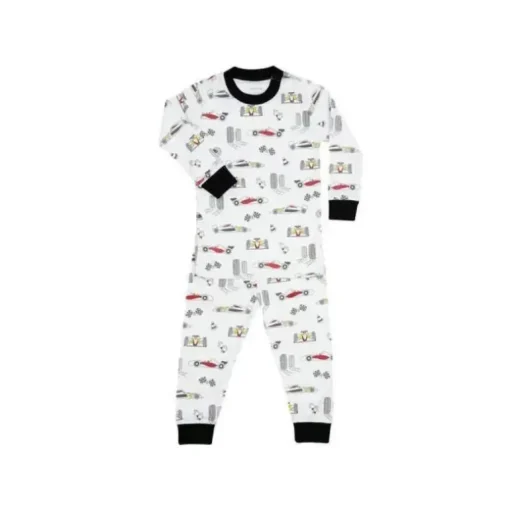 Noomie - Carros de corrida de pijama de menino 2Pk