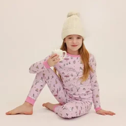 Noomie - Conjunto de pijama de manga comprida para après-ski