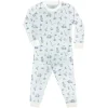 Noomie - Conjunto de pijama de manga comprida Baby Boy Let's Golf, azul