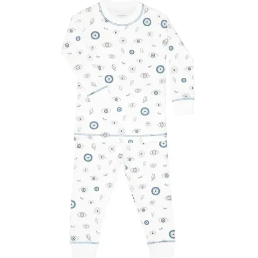 Noomie – Conjunto de pijama de manga comprida para bebê menino Evil Eye