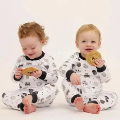 Noomie - Conjunto de pijama de manga comprida Cookies