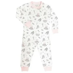 Noomie - Conjunto de pijama de manga comprida bailarina