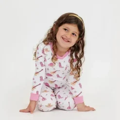 Noomie – Conjunto de pijama de manga comprida com música country para bebês