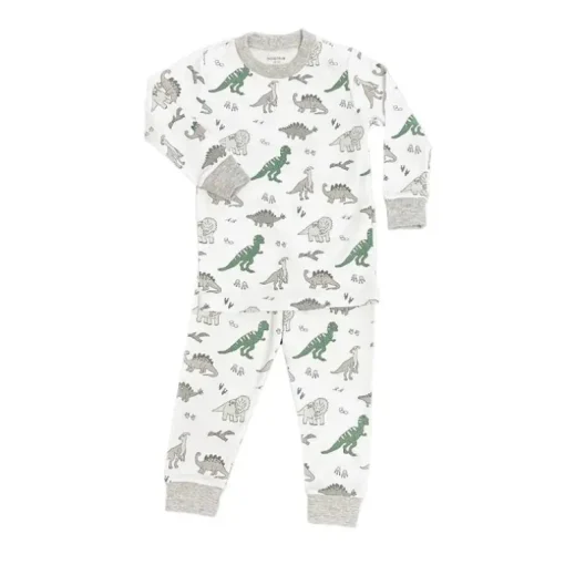 Noomie - Conjunto de pijama de manga comprida dinossauros