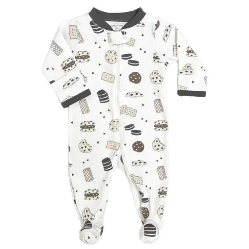 Noomie - Cookies Zipper Footie