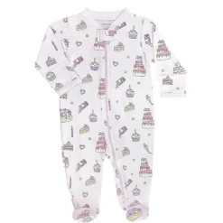 Noomie - Footie com zíper para confeitaria para bebês