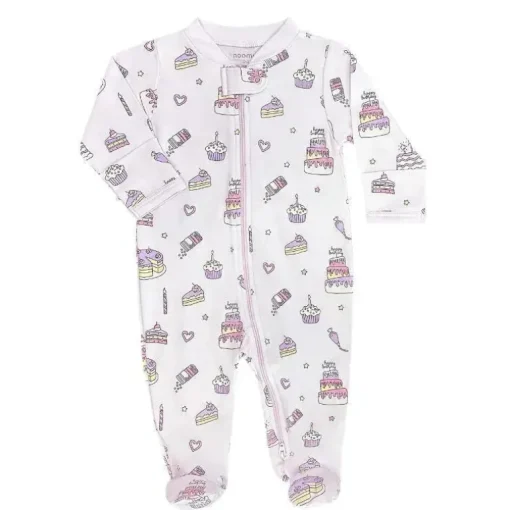 Noomie - Footie com zíper para confeitaria para bebês