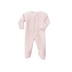 Noomie - Jacquard de corações rosa com zíper para bebê menina