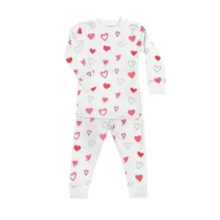 Noomie - Two Piece Pajama Valentine Hearts