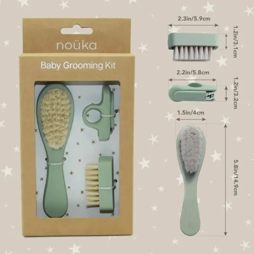 Nouka - Baby Grooming Kit, Soft Blush