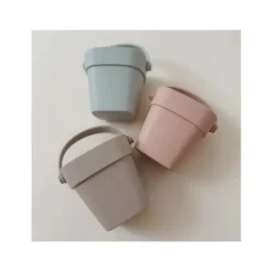 Nouka - Brinquedos de banho Tiny Buckets, Sunset
