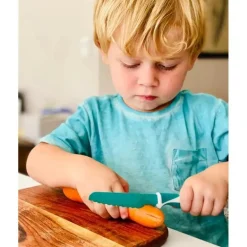 Nouka - Kiddkutter Child Safe Knife, Green