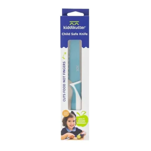 Nouka - Kiddkutter Child Safe Knife, Sky Blue